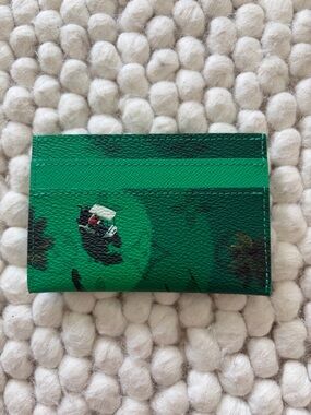 New - Authentic Louis Vuitton Golf Double Card Holder
